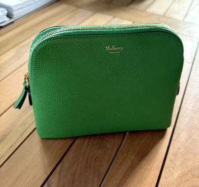 Mulberry Kosmetik Tasche cosmetic pouch RL4465 Grass Grün