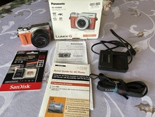 Panasonic GX880 GF10 16mp M4/3 With Panasonic H-PS14042 Lens 3000 Sc 4K