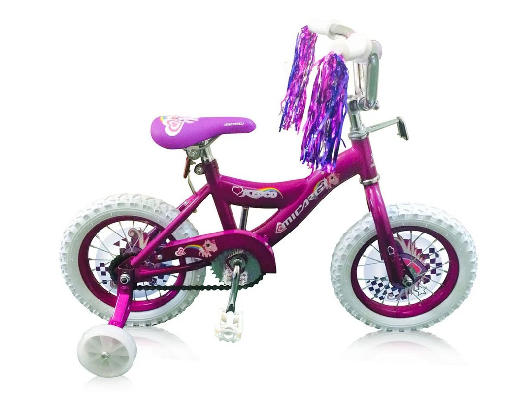 Micargi 12'' Kids Boy Girl Bike Training Wheels Coaster Brak