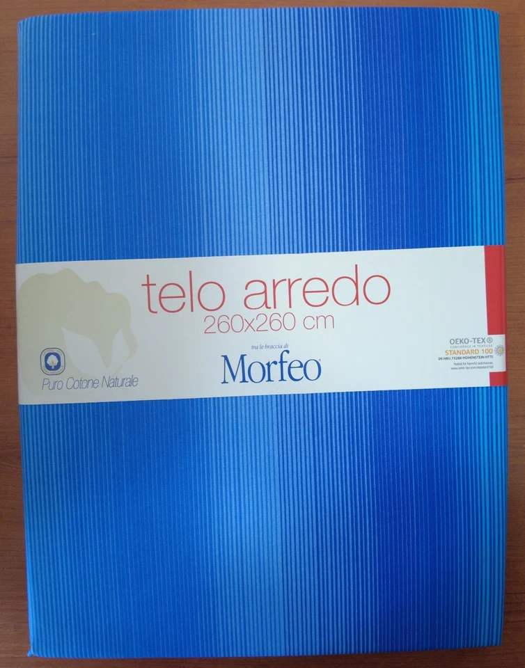 Gran Foulard Morfeo 100% Cotone Copritutto Multiuso 260x260 Copridivano Letto - Immagine 3 di 4