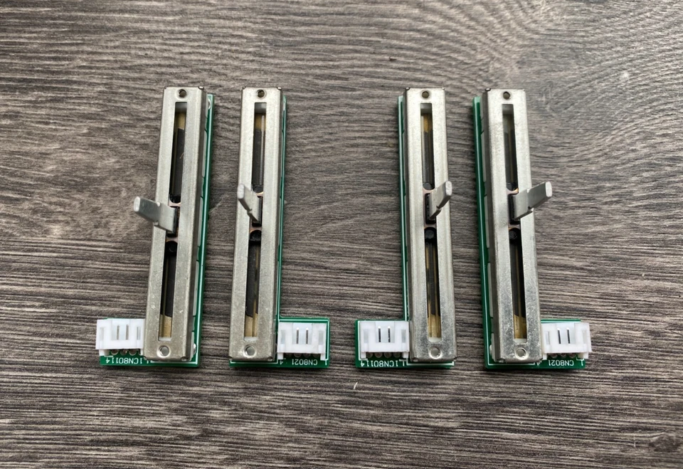 Pioneer DJM 700 Set of Replacement Faders on PCB's Plug & Play CH 1 2 3 4 - Image 2 of 4