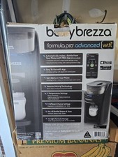 Baby Brezza Formula Pro Advanced Wifi Black Dispenser, Patented Mixing, Airtight