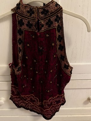 Vintage Beaded Top