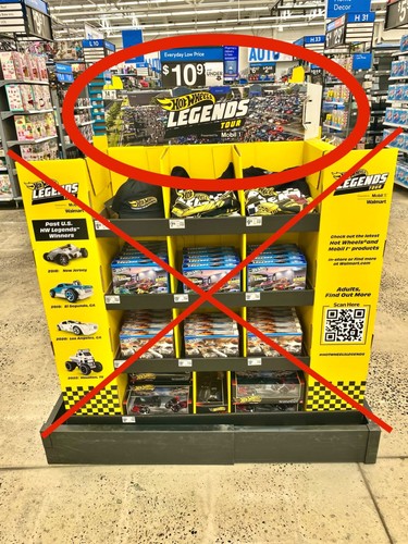 RARE 2025 Hot Wheels Legends Zamac Store Display Header Poster Advertising Sign - Picture 2 of 8