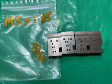 Coventry Die Head M5x 1.25  Chasers Complete Set in good cond For 3/4" Diehead