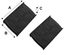 Innenraumfilter VALEO PROTECT 715557 Aktivkohlefilter für 208 PEUGEOT DS3 207 C3
