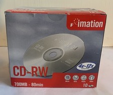 Imation CDR / 10 Pack CD-R / 52x / 700MB / 80Mins New & Sealed