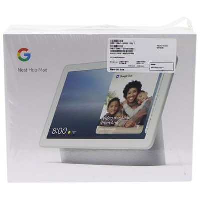 Google Nest Hub Max 10-inch Smart Display with Google Assistant
