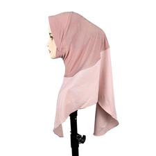 One Piece Hijab Amira Turban Women Muslim Head Cover Prayer Headscarf Islamic