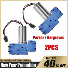 2PCS 450mA 12V Mini Dual-Head Diaphragm Vacuum Pump Brushless DC Motor Air Pump