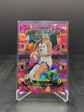 2024 Panini Select WNBA Kamilla Cardoso RC Rookie Concourse Pink Ice #33 (B)
