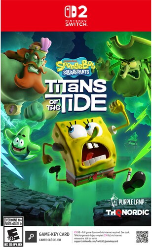 SpongeBob SquarePants Titans of the Tide (Game-Key Card) - Nintendo Switch 2