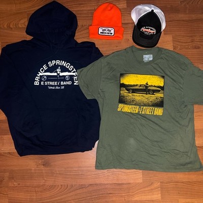 2023 Tour Bruce Springsteen & E Street Band XL Sweatshirt / T-Shirt /  Hat Lot