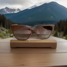 Image of Jimmy Choo SHAY-S-58KONHA SHAY 58 S 58KONHA Sunglasses Nude +Sparkles cst £375