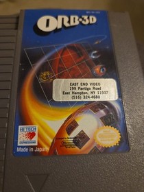 nintendo nes game. Orb- 3D. Used In Good Condition. Not Tested.  Just CARTRIDGE.