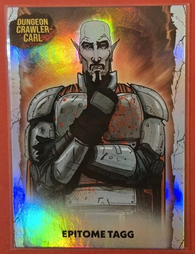 Dungeon Crawler Carl #96 Epitome Tagg Silver FOIL Holo Faction Wars Borant - product listing photo