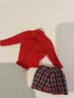 Vintage Barbie Doll Super Scarf #3408 Sweater Shirt & Skirt 60's — photo 3