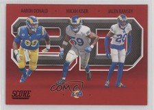 2021 Score 3D Red Aaron Donald Jalen Ramsey Micah Kiser #3D8 e9p