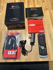 Rare Motorola Razr V3m Flip Phone 2006 V Cast Music Phone Silver In Original Box