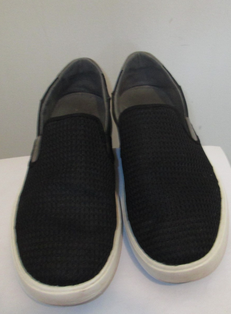 Olukai Men's Slip On Mesh Comfort Shoes US 8 Eur 41 Black/White