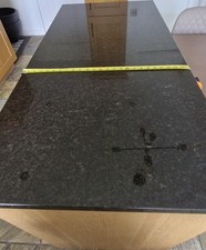 Black Granite Kitchen Island Worktop