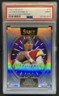 2024 Panini Select Jayden Daniels Neon Icons RC Prizm #13 Commanders PSA 9