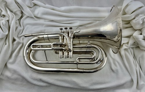 Bach Silver Marching Baritone B1106 w/Hardshell Case