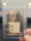 Aaron Burr Handwritten Relic- Pieces of the Past 2024 1800s Edition 