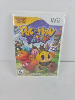 Pac-Man Party Namco, Nintendo Wii 2010, Complete in Box Sealed