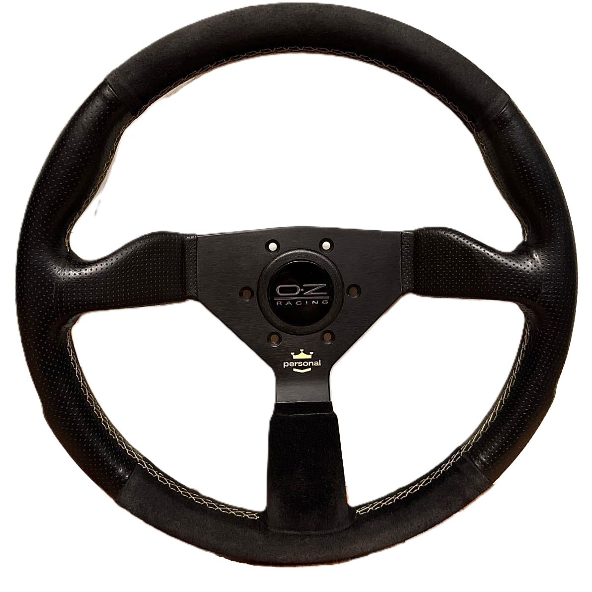 OZ Racing Personal Steering Wheel 350mm Suede Leather JDM Nardi