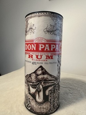 Don Papa Rum Small Batch White Tube Anjo Bolarda 0,7L 2015-2016