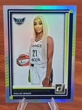 2025 Panini Donruss WNBA DiJonai Carrington #27 Holo Dallas Wings