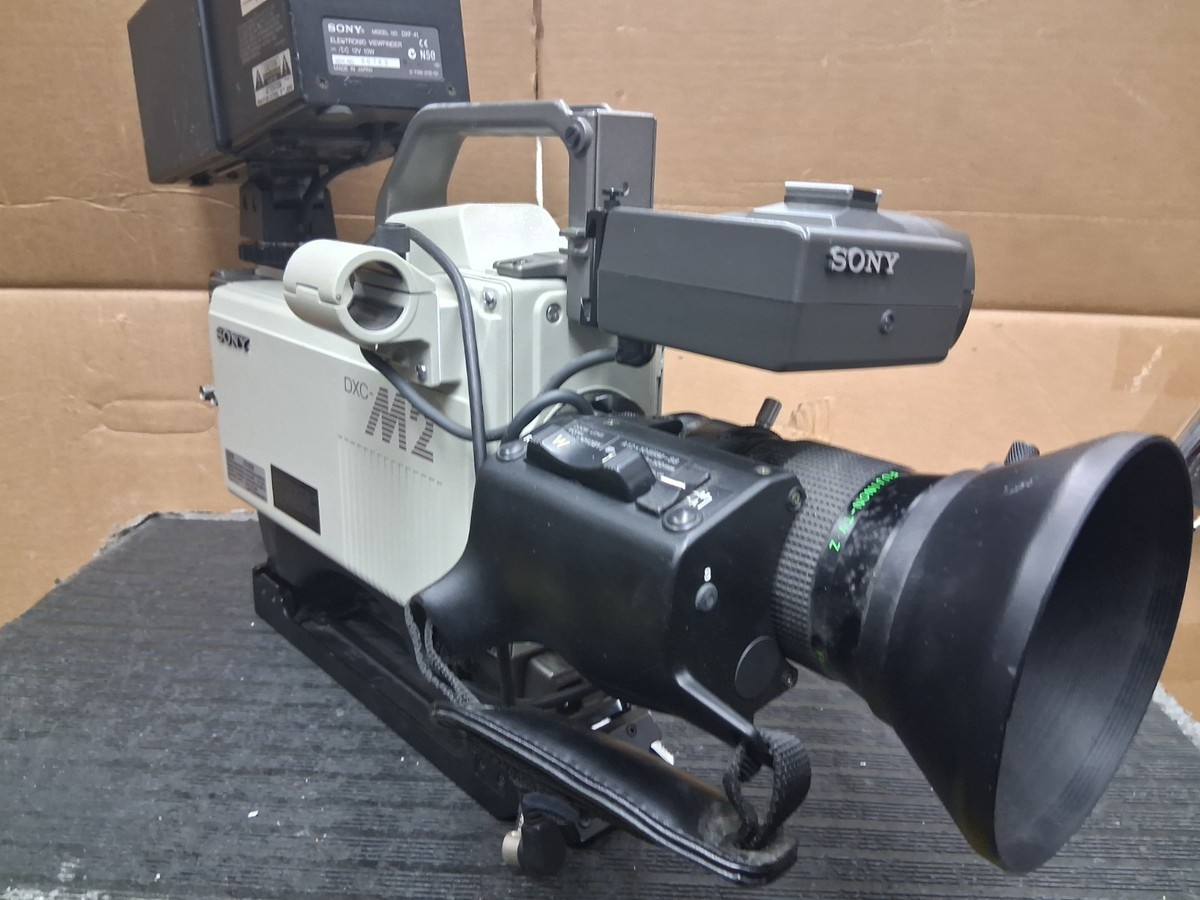 Sony DXC-M3, M2 Saticon 3 Tubes Camera 500 hr | eBay