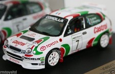 VITESSE 1/43 SCALE V98017 TOYOTA COROLLA WRC 1000 LAKES FINLAND 1997 AURIOL