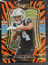 2025 Select - TETAIROA McMILLAN - Rookie - TIGER PRIZM