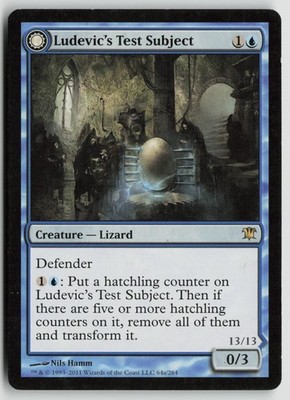 Ludevic's Test Subject Moderately Played Innistrad Magic: The Gathering