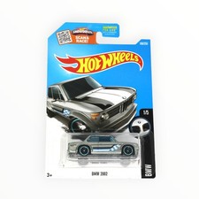 Hot Wheels BMW 2002 186/250 - ZAMAC - 2016 Mainline A
