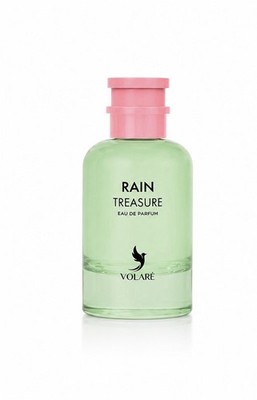 Rain Treasure Eau De Parfum By Volare 3.4oz / 100 (Rain Tea) Perfume Spray
