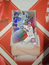 2016 Topps Gold Label Baseball Base Foil Kris Bryant 50/50 Last 1/1