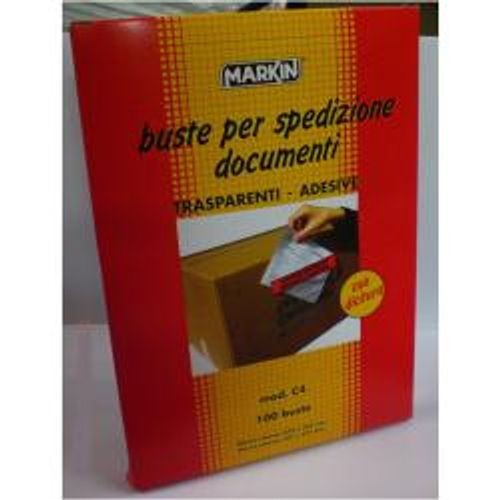C4 busta c4 (229 x 324 mm) bianco 100 pz - Immagine 3