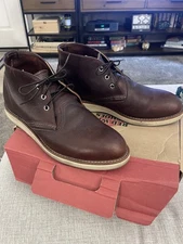 USA Made RED WING Heritage 3141 Work Chukka Boots In Briar Oil Slick Mens 10.5 D
