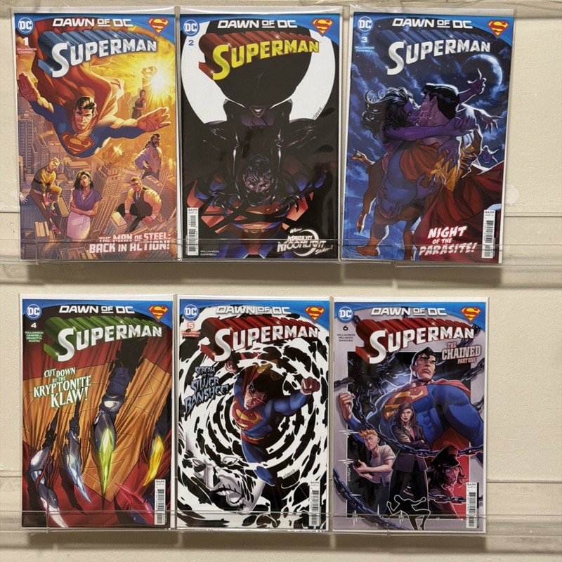 SUPERMAN #1-6 CVR A 1ST APPEARANCES GRAFT & DR. PHARM 1 2 3 4 5 6 DC COMICS 2023