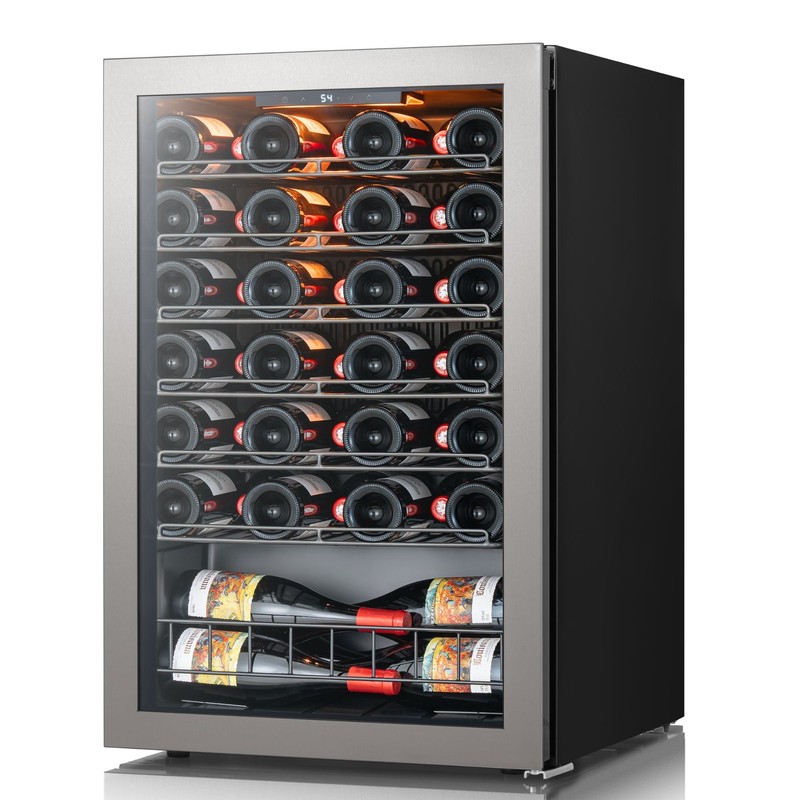 Ca'Lefort Wine Cooler 130L Refrigerator Fridge 46 Bottles Home&Bar&Office