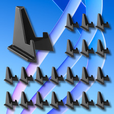 20PCS Black Acrylic Easel Stands-Coin Display Holder for Challenge Coins Medals