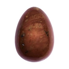 Edelstein-Ei Roter Jaspis.
