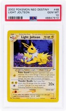 PSA 10 Light Jolteon 48/105 Neo Destiny EN 2002 POP 74 on eBay