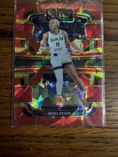 Dana Evans 2024 Panini Select WNBA Concourse Red Ice Prizm #73 | Chicago Sky