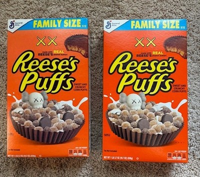 Kaws x Reeces Puffs Colab (Never Opened) - 2 Pack