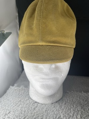 Vintage Mustard Suede Beret Hat – 1970s Style Suede Cap 1970s Suede Hat - Etsy main image 4
