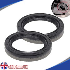 Shaft Oil Seal Drivetrain Gearbox Axle Ring 2pcs For Ford Focus C-Max 2003 -2007